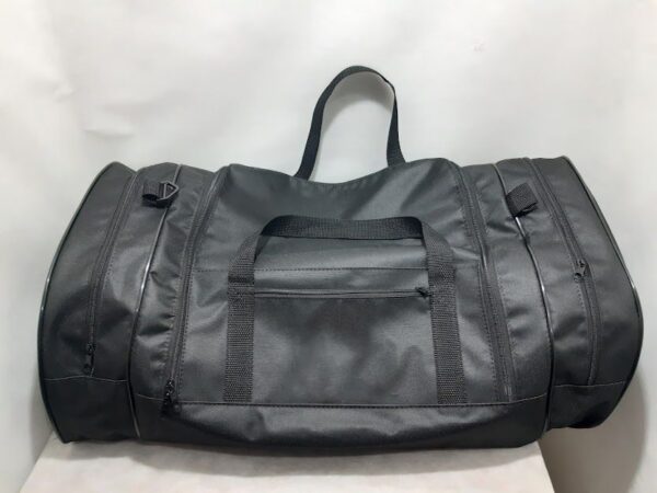 Bolsa de viagem Preto com vermelho (055) - Image 3