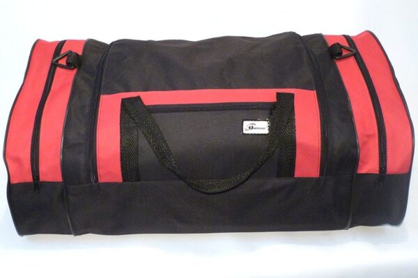 Bolsa de viagem Preto com vermelho (055)