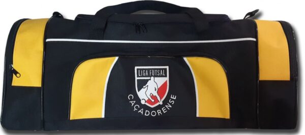 Bolsa de viagem Preto com Vermelho (054) - Image 2